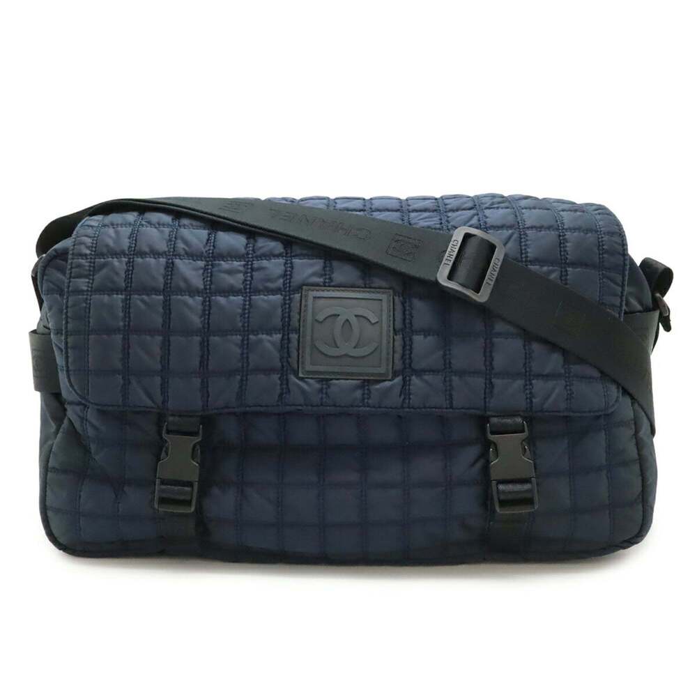 CHANEL Black Logo Shoulder Bag - Picture 1 of 10